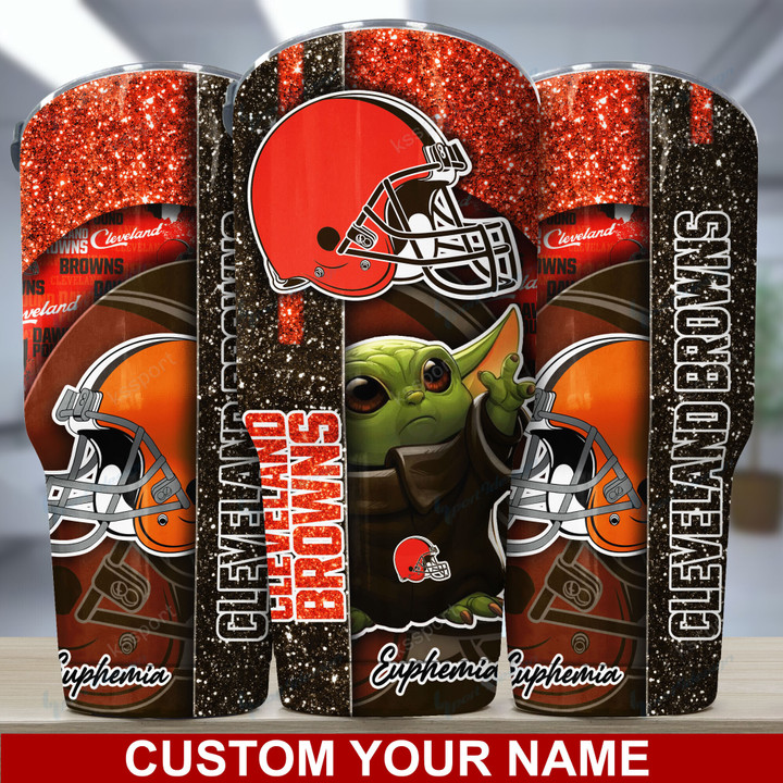 Cleveland Browns Personalized Tumbler BG158