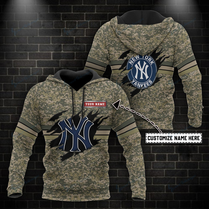 New York Yankees Personalized Hoodie BB83
