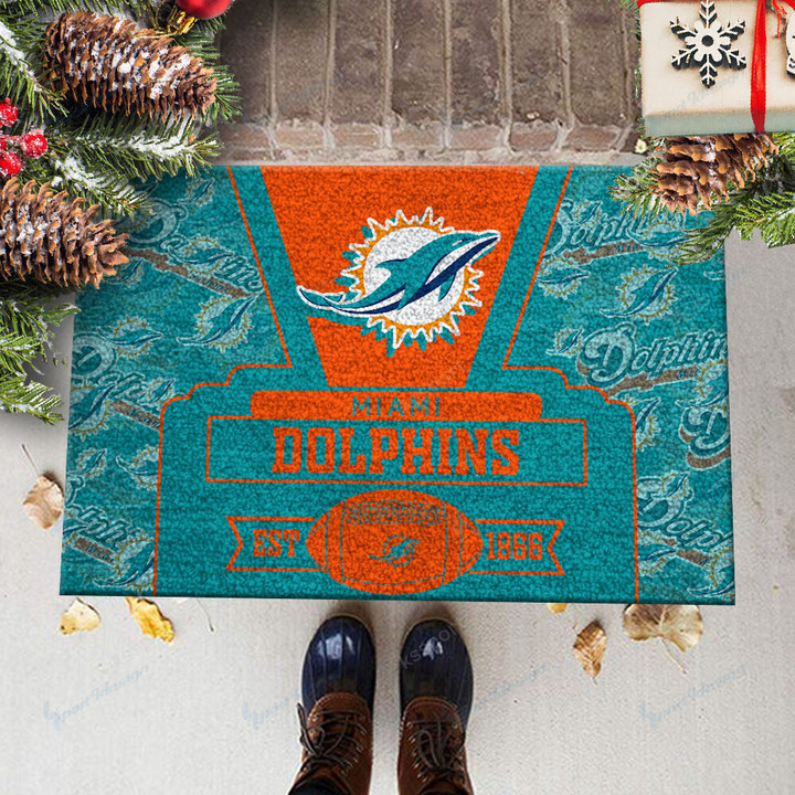 Miami Dolphins Doormat BG172