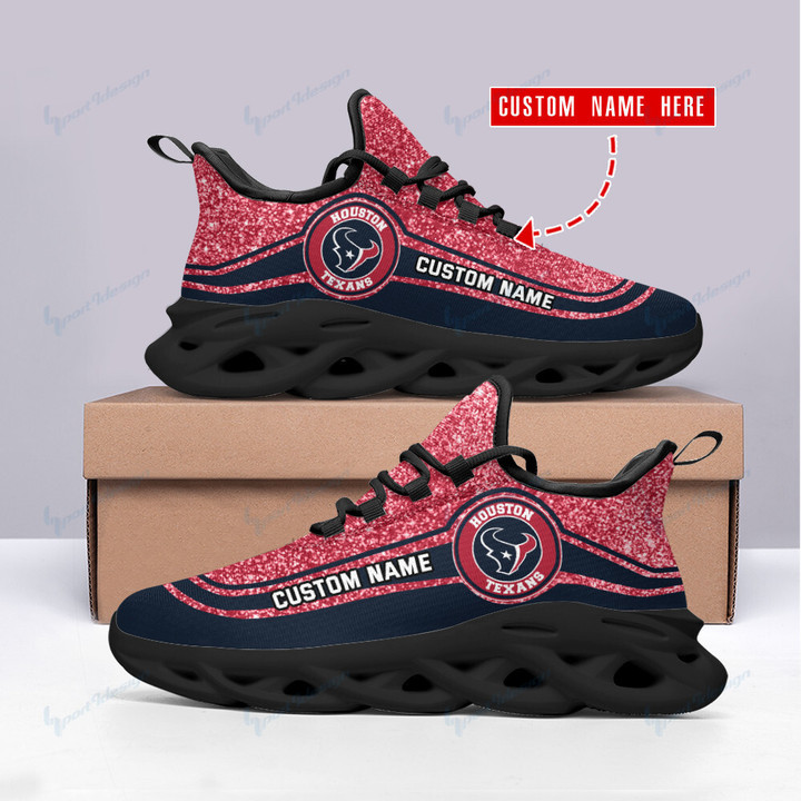 Houston Texans Personalized Yezy Running Sneakers SPD340