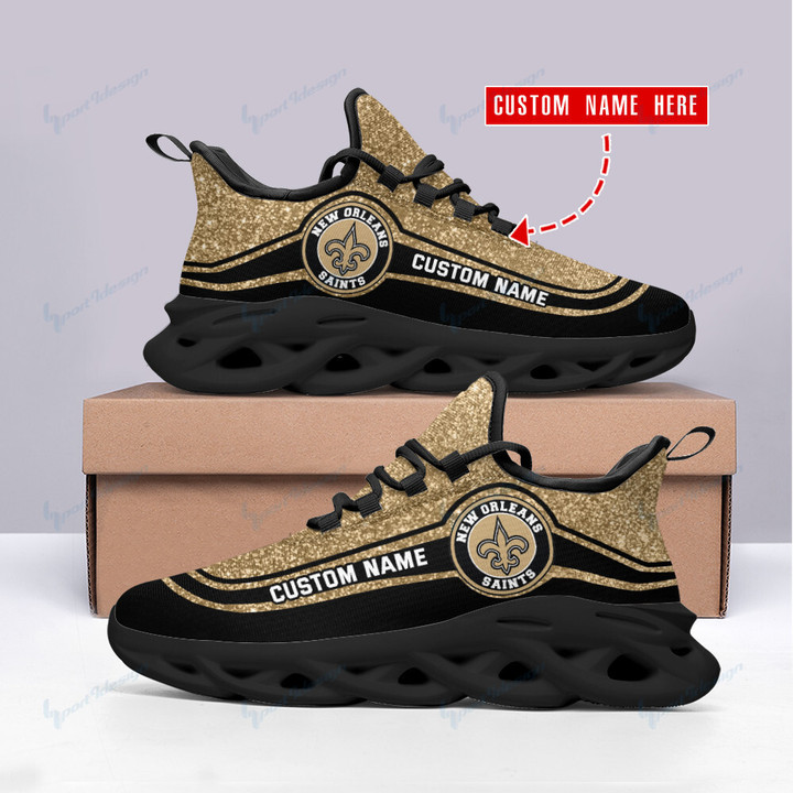 New Orleans Saints Personalized Yezy Running Sneakers SPD366