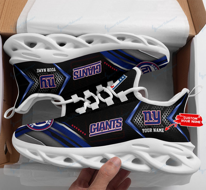 New York Giants Personalized Yezy Running Sneakers SPD408