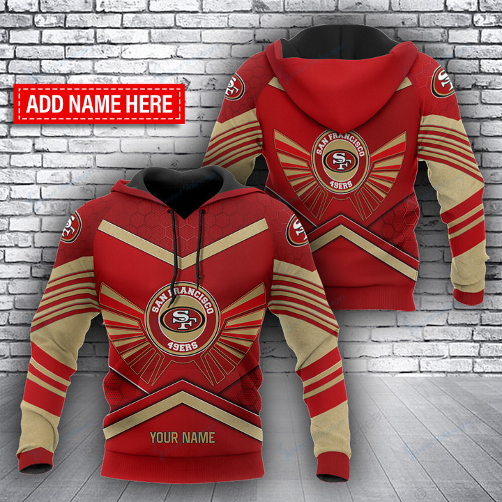 San Francisco 49ers Personalized Hoodie BB129