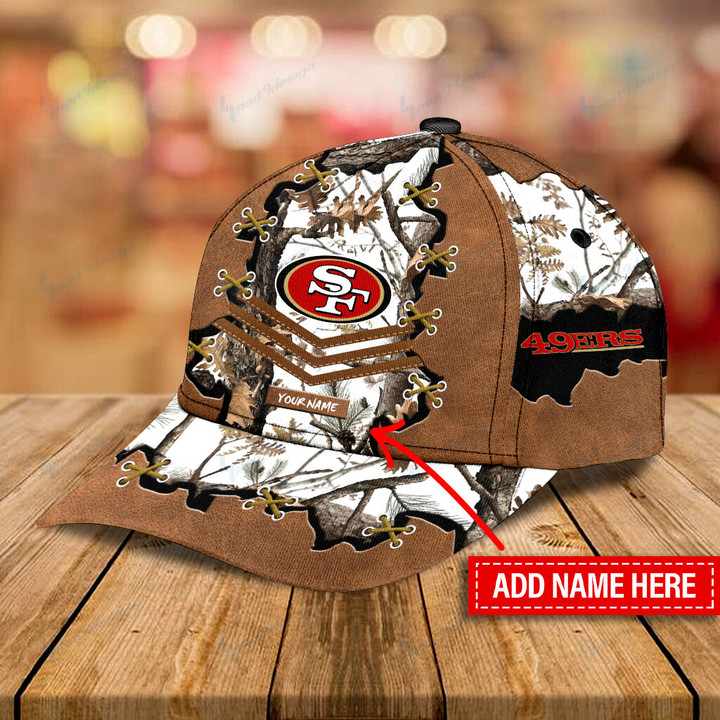 San Francisco 49ers Personalized Classic Cap BG974