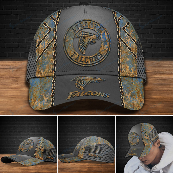 Atlanta Falcons Personalized Classic Cap BB08