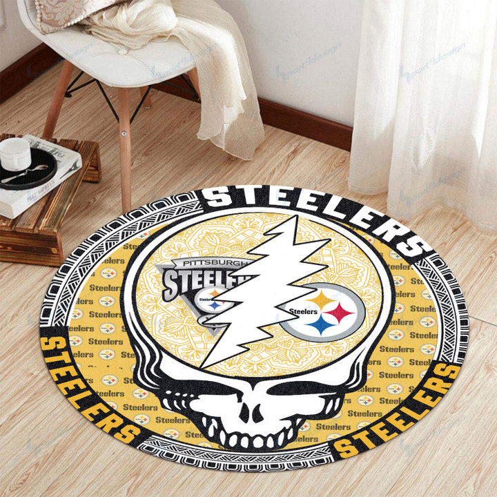 Pittsburgh Steelers Round Rug 157