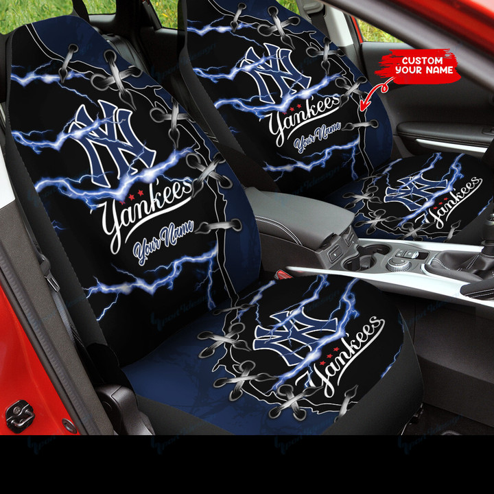 New York Yankees Personalized Car Seat Covers BG241