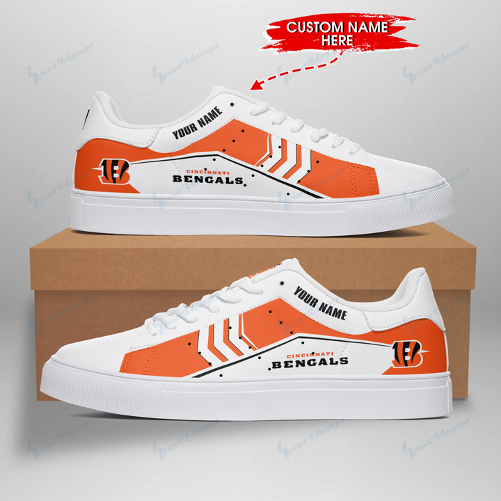 Cincinnati Bengals Personalized SS Custom Sneakers BG277