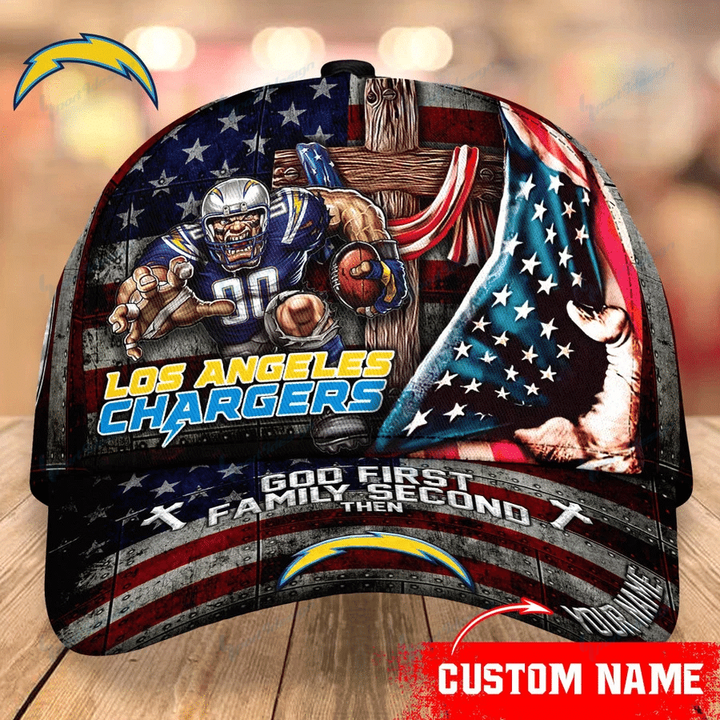 Los Angeles Chargers Personalized Classic Cap BB347