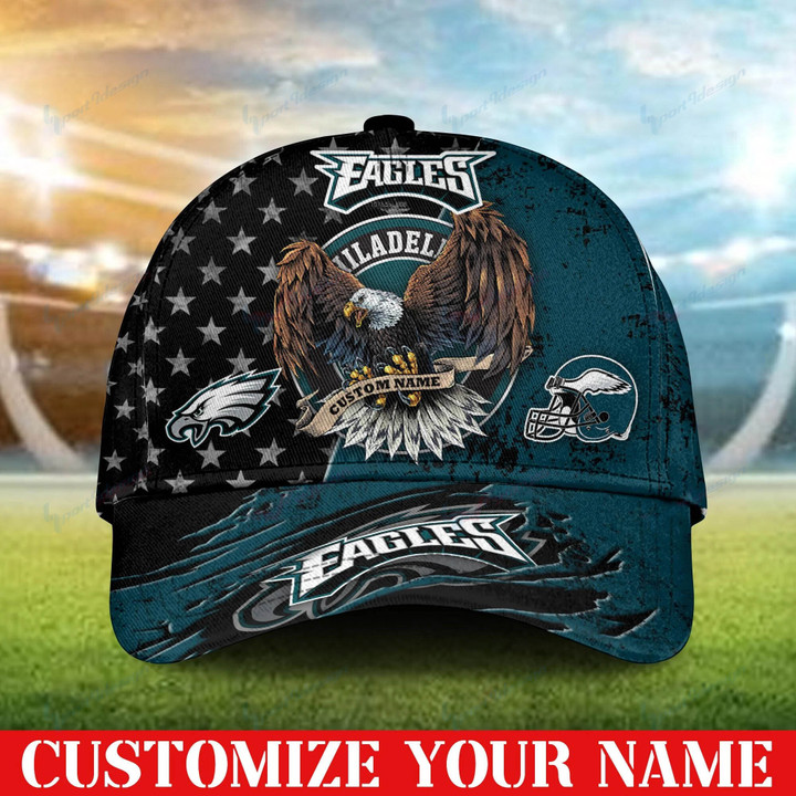 Philadelphia Eagles Personalized Classic Cap BB398
