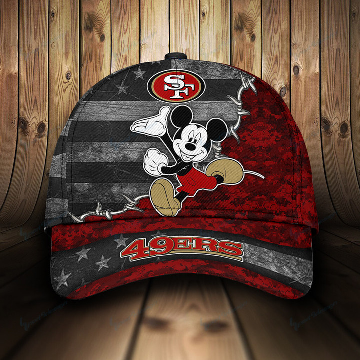 San Francisco 49ers Personalized Classic Cap BB411