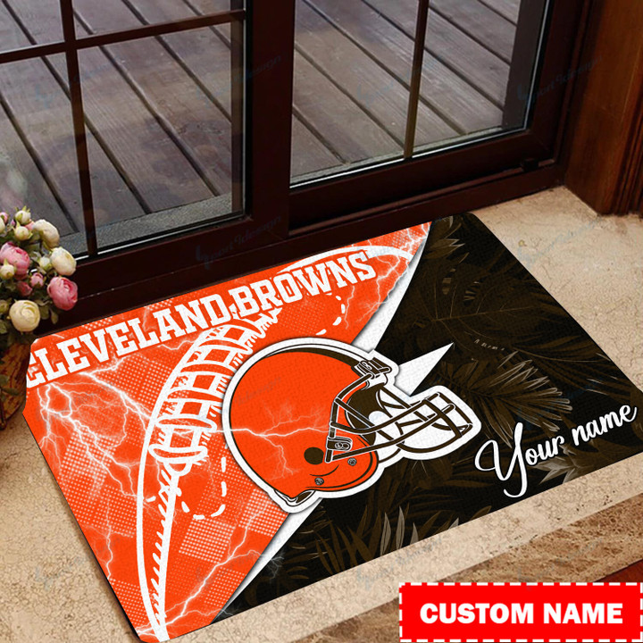 Cleveland Browns Personalized Doormat BG272