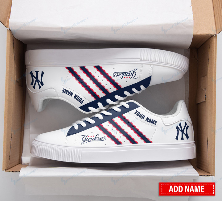 New York Yankees Personalized SS Custom Sneakers BG349