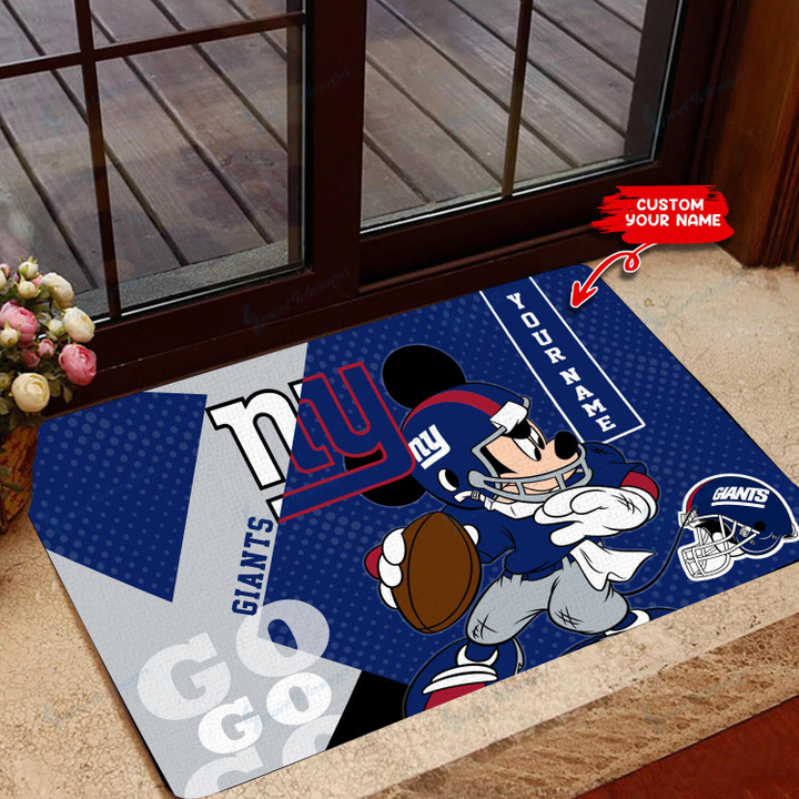 New York Giants Personalized Doormat BG276