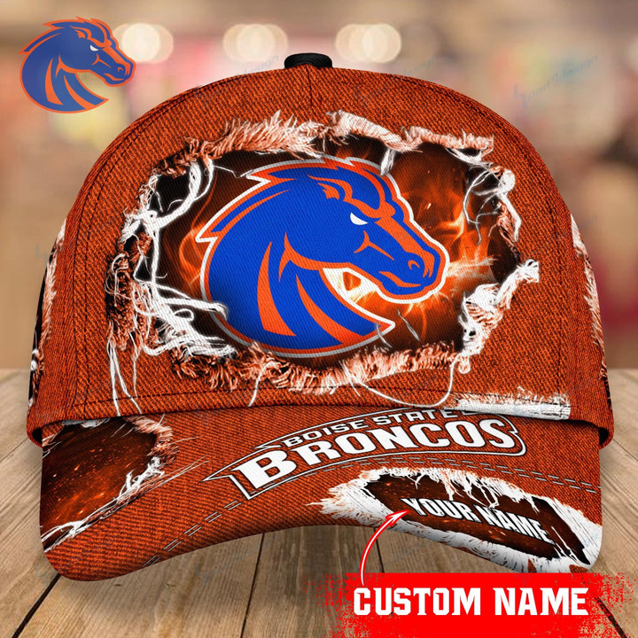 Lowest Price Boise State Broncos Baseball Caps Custom Name