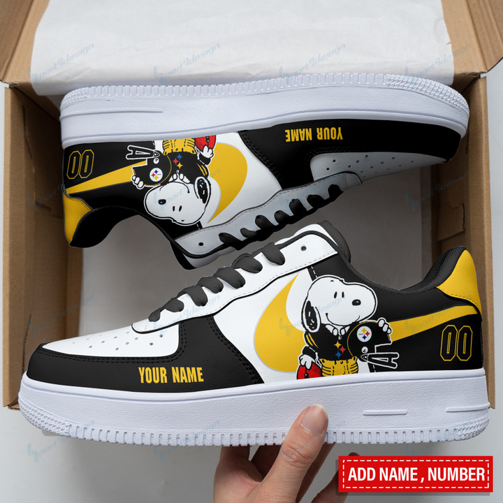 Pittsburgh Steelers Personalized AF1 Shoes BG327