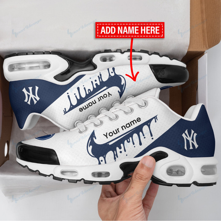 New York Yankees Personalized Plus T-N Youth Sneakers BG122