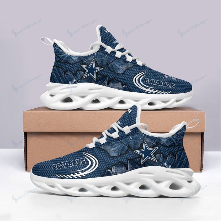 Dallas Cowboys Personalized Yezy Running Sneakers SPD589