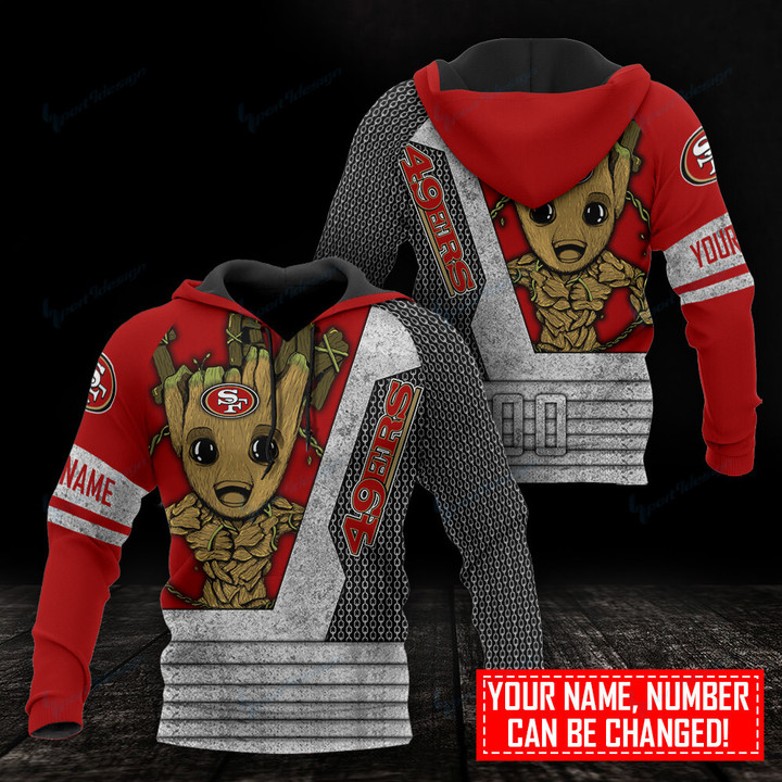 San Francisco 49ers Personalized Hoodie BB467
