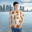 Pumpkin Parade Seamless Pattern T-shirt