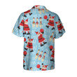 Santa With Bowling Ball Christmas Hawaiian Shirt, Funny Santa Claus Shirt, Best Gift For Christmas