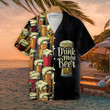 Drink More Beer V2 Beer Hawaiian Shirt, Best Gift For Beer Lovers