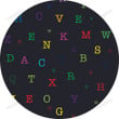 Letters, Alphabet, Colorful, Pattern Tire Cover Spare Tire Cover - Jeep Tire Covers