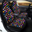 Cartoon Futuristic Planets Colorful Print Pattern Car Seat Covers