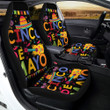 De Mayo Colorful Cinco Print Car Seat Covers