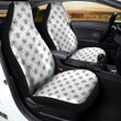 Drawing Bee Print Pattern Car Seat Covers