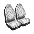 Drawing Bee Print Pattern Car Seat Covers