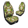 Abstract Tropical Coconut Print Pattern Car Seat Covers