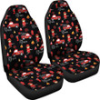 Firefighter Print Pattern Universal Fit Car Seat Cover