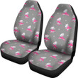 Cat Ballet Pattern Print Universal Fit Car Seat Cover