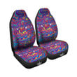 Rave Trippy Print Car Seat Covers