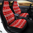 Deer Knitted Christmas Print Pattern Car Seat Covers
