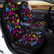 Abstract Graffiti Girlish Spray Paint Print Pattern Car Seat Covers