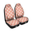 Baby Bear Cute Polka Dot Print Pattern Car Seat Covers