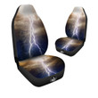 Apocalyptic Lightnings Print Car Seat Covers