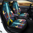 Aliens Invade Earth Print Car Seat Covers
