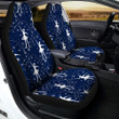 Ballet Snowflake Print Pattern Car Seat Covers