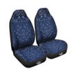 Bandana Blue Paisley Print Car Seat Covers