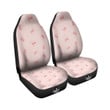Ant Red Pink Print Pattern Car Seat Covers