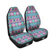 Aztec Neon Native Print Pattern Car Seat Covers