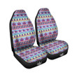 Elephant Indian Colorful Print Pattern Car Seat Covers