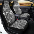 Aztec Black Ethnic Print Pattern Car Seat Covers
