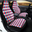 Argyle American Print Pattern Car Seat Covers