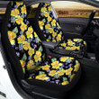 Cattleya Watercolor Print Pattern Car Seat Covers