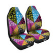 Bandana Paisley Colorful Square Print Car Seat Covers
