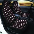 Black And White Tiniy Polka Dot Car Seat Covers
